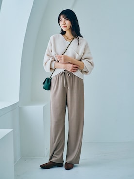 nissen Smile Modelsさん(レディース・167cm)の秋コーディネート