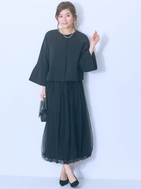 レディース 綿混フリル ブラウス 有 Otona Purete 秋 冬 | M/L | ニッセン nissen Amazon | [ニッセン] 綿混フリルブラウス【Otona Purete