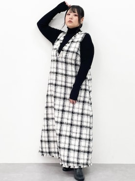 nissen Smile Modelsさん(レディース・157cm)の秋コーディネート
