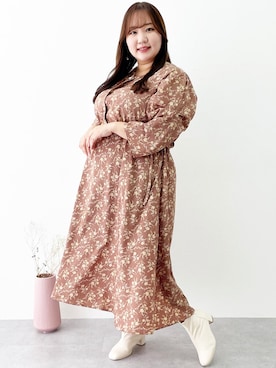 nissen Smile Modelsさん（レディース・158cm）の秋コーディネート