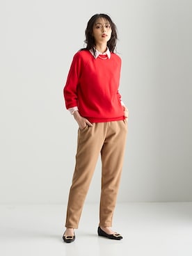 nissen Smile Modelsさん（レディース・165cm）の秋コーディネート