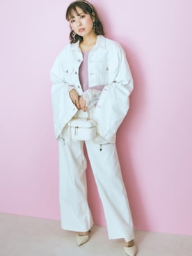 nissen Smile Modelsさん（レディース・162cm）の冬コーディネート