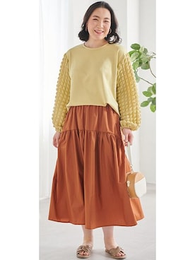 nissen Smile Modelsさん（レディース・173cm）の夏コーディネート