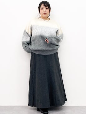 nissen Smile Modelsさん（レディース・157cm）の秋コーディネート