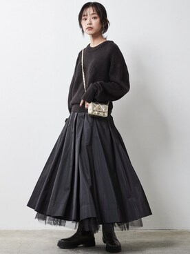 nissen Smile Modelsさん（レディース・163cm）の秋コーディネート