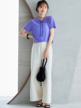 nissen Smile Modelsさん（レディース・167cm）の春コーディネート