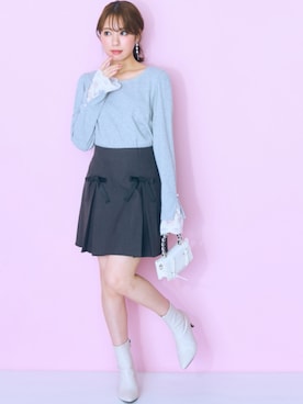 nissen Smile Modelsさん（レディース・162cm）の夏コーディネート