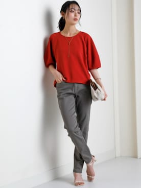 nissen Smile Modelsさん（レディース・165cm）の春コーディネート