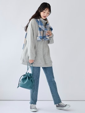 nissen Smile Modelsさん（レディース・166cm）の秋コーディネート