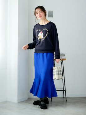 nissen Smile Modelsさん（レディース・164cm）の冬コーディネート