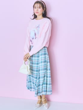 nissen Smile Modelsさん（レディース・166cm）の冬コーディネート