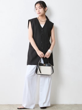 「Layered」｜nissen Smile Modelsさん（レディース・163cm）の春コーディネート
