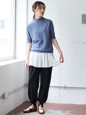 nissen Smile Modelsさん（レディース・167cm）の夏コーディネート