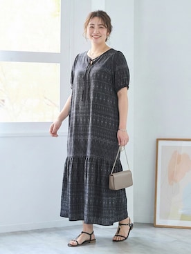 nissen Smile Modelsさん（レディース・160cm）の春コーディネート