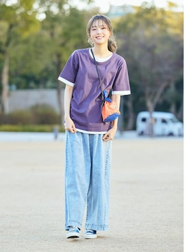 nissen Smile Modelsさん（レディース・164cm）の春コーディネート