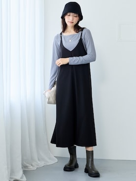 nissen Smile Modelsさん（レディース・170cm）の冬コーディネート