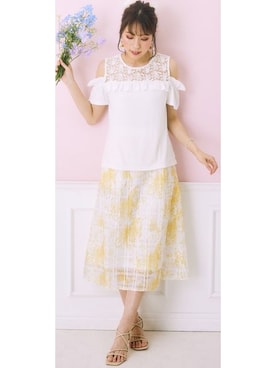 nissen Smile Modelsさん（レディース・162cm）の春コーディネート