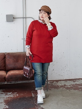 nissen Smile Modelsさん（レディース・158cm）の夏コーディネート