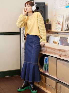 nissen Smile Modelsさん（レディース・167cm）の夏コーディネート