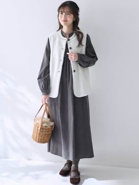 nissen Smile Modelsさん（レディース・164cm）の秋コーディネート