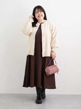 nissen Smile Modelsさん（レディース・158cm）の秋コーディネート