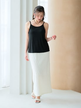nissen Smile Modelsさん（レディース・164cm）の春コーディネート