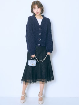 「nissen（ニッセン）のアイテム」を使った、nissen Smile Modelsさん（レディース・167cm）の秋コーディネート