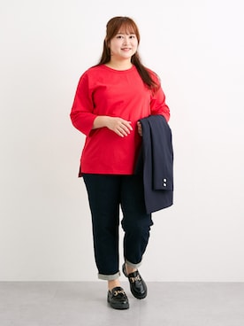 nissen Smile Modelsさん（レディース・160cm）の秋コーディネート