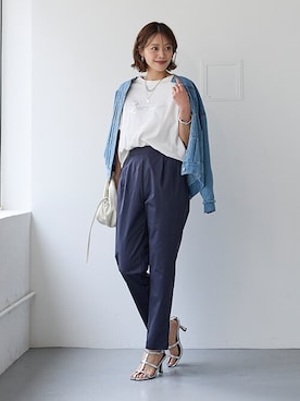 nissen Smile Modelsさん（レディース・167cm）の春コーディネート