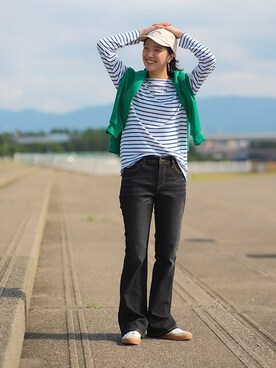 nissen Smile Modelsさん（レディース・167cm）の冬コーディネート