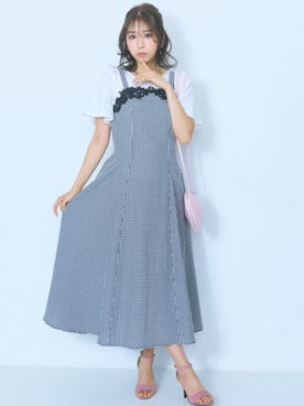 nissen Smile Modelsさん（レディース・167cm）の夏コーディネート