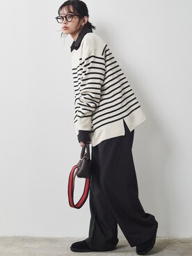 nissen Smile Modelsさん(レディース・163cm)の秋コーディネート