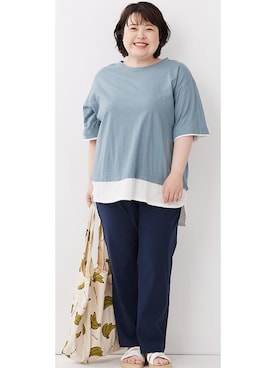 nissen Smile Modelsさん（レディース・158cm）の夏コーディネート