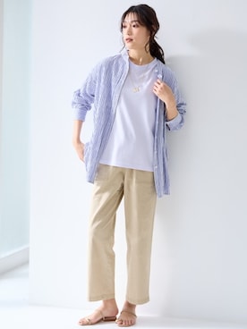 nissen Smile Modelsさん（レディース・170cm）の春コーディネート