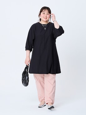 nissen Smile Modelsさん（レディース・165cm）の夏コーディネート