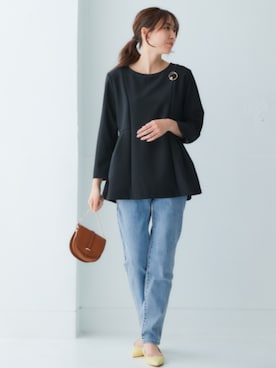 nissen Smile Modelsさん（レディース・165cm）の冬コーディネート