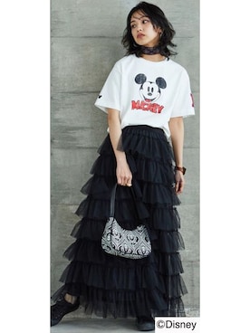 nissen Smile Modelsさん（レディース・167cm）の春コーディネート