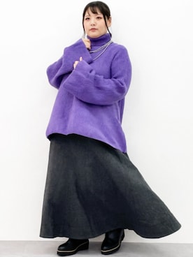 nissen Smile Modelsさん（レディース・157cm）の秋コーディネート