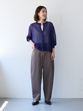 nissen Smile Modelsさん（レディース・167cm）の秋コーディネート