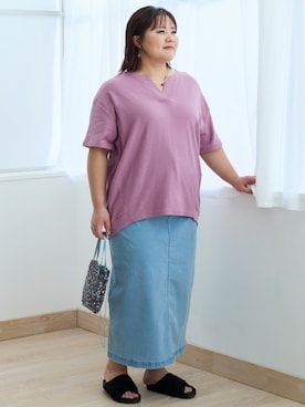 nissen Smile Modelsさん（レディース・160cm）の春コーディネート