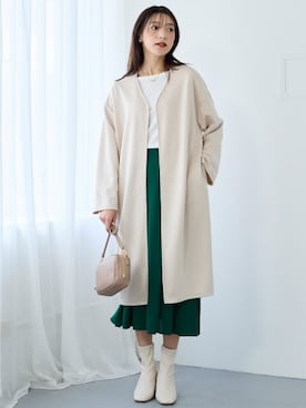 nissen Smile Modelsさん（レディース・170cm）の冬コーディネート