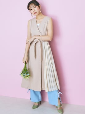 nissen Smile Modelsさん（レディース・162cm）の冬コーディネート