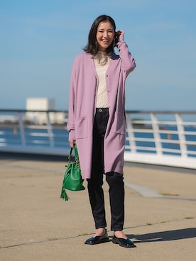 nissen Smile Modelsさん（レディース・167cm）の冬コーディネート