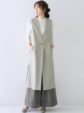 nissen Smile Modelsさん（レディース・165cm）の冬コーディネート