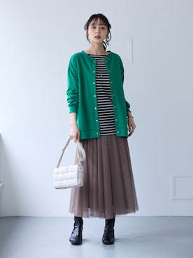 nissen Smile Modelsさん(レディース・165cm)の秋コーディネート
