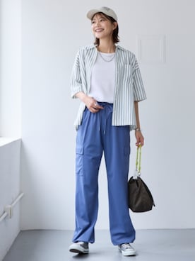 nissen Smile Modelsさん（レディース・167cm）の春コーディネート