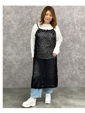 nissen Smile Modelsさん（レディース・172cm）の秋コーディネート