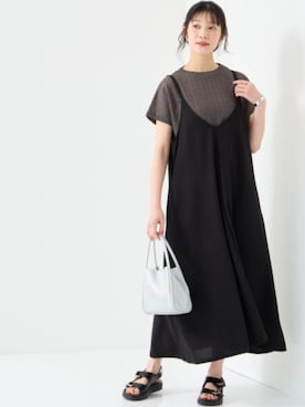 nissen Smile Modelsさん（レディース・166cm）の春コーディネート