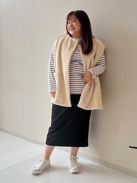 nissen Smile Modelsさん（レディース・155cm）の秋コーディネート