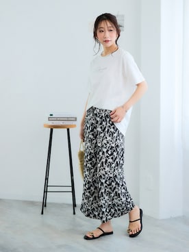 nissen Smile Modelsさん（レディース・160cm）の春コーディネート